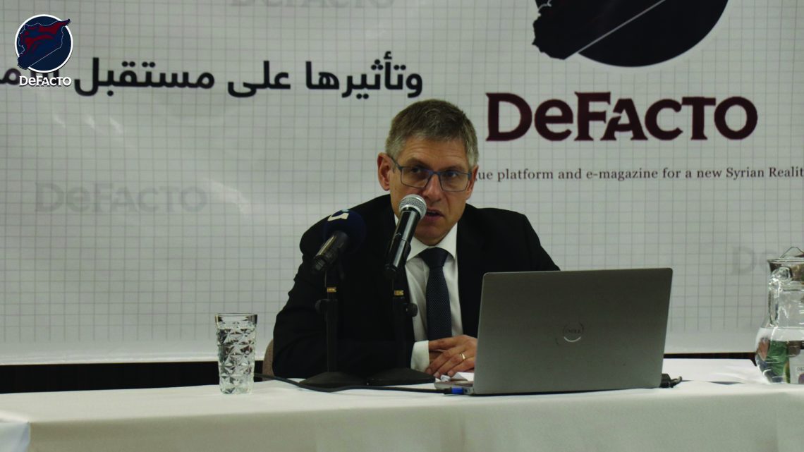 محاضرة لمنصة DeFacto حول مستقبل شمال وشرق سوريا في ظل التحولات الكبرى في الشرق الأوسط