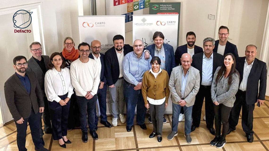 DeFacto Participates in Workshop in Germany on Regional Dialogue and Syria’s Future